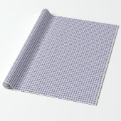 Papier Cadeau Gingham violet (Déroulé)