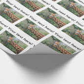 Papier Cadeau Girafe (Coin)