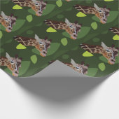 Papier Cadeau Girafe Animal (Coin)
