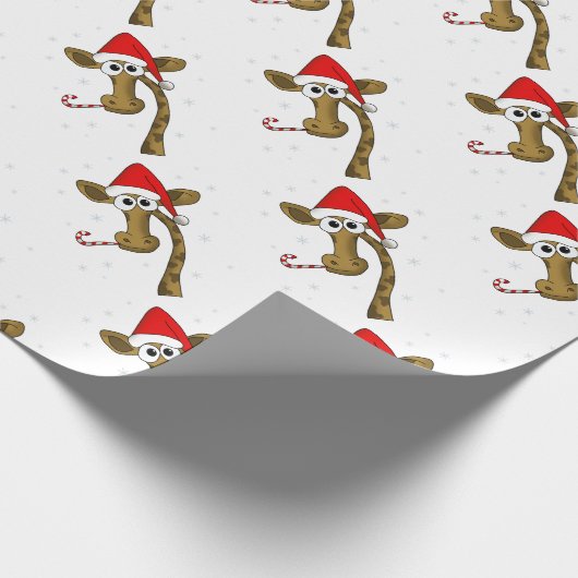 Papier Cadeau Girafe de Christmas (Coin)