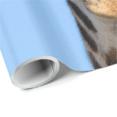 Papier Cadeau Giraffe (Coin rond)