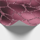 Papier Cadeau Giraffe Animal Black Spark Marsal Parties scintill (Coin)