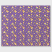 Papier Cadeau Giraffe Anniversaire de enfant Party Cute (Plat)