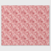 Papier Cadeau Giraffe Parties scintillant rose Fille Imprimer (Plat)