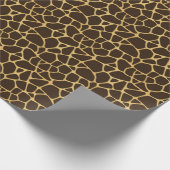 Papier Cadeau Giraffe Spotted Background (Coin)