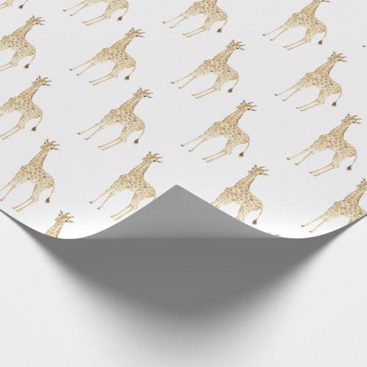 Papier Cadeau Giraffes (Coin)