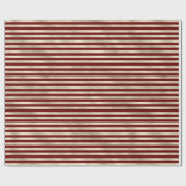 Papier Cadeau Girl Glam Gold Red Stripes (Plat)