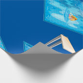 Papier Cadeau Girl Swimming