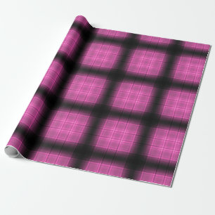 Papier Cadeau girly néon esquive ombres placard Carré rose boi