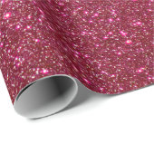 Papier Cadeau Girly Sparkly (Coin rond)