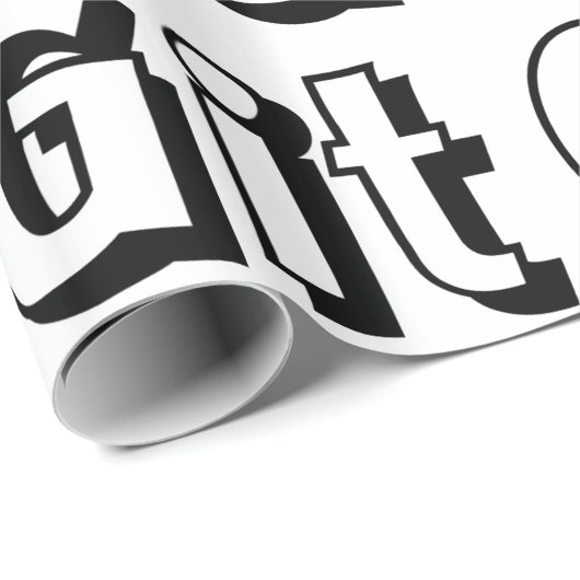 Papier Cadeau Git (Coin rond)