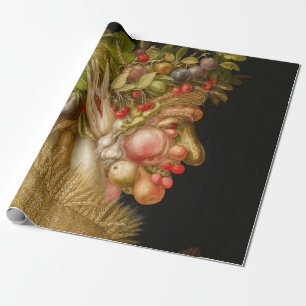 Papier Cadeau Giuseppe Arcimboldo - Été