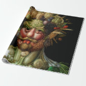 Papier Cadeau Giuseppe Arcimboldo - Vertumnus (Déroulé)