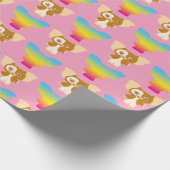 Papier Cadeau Gizmo | Motif arc-en-ciel (Coin)
