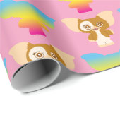 Papier Cadeau Gizmo | Motif arc-en-ciel (Coin rond)