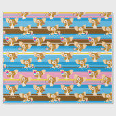 Papier Cadeau Gizmo | Motif comique mignon (Plat)