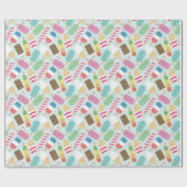 Papier Cadeau Glace (Plat)