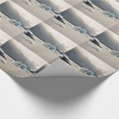 Papier Cadeau Glace bleue (Coin)