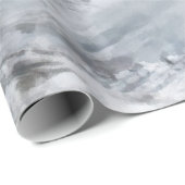 Papier Cadeau Glace dans les Alpes suisses trés hauts (Coin rond)