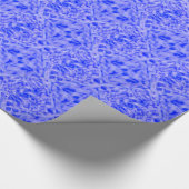 Papier Cadeau Glace géométrique bleue (Coin)