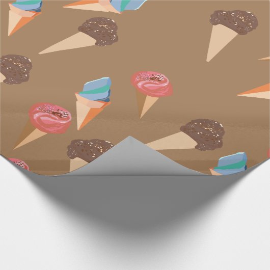 Papier Cadeau Glaces (Coin)