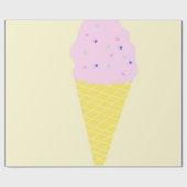 Papier Cadeau glaces (Plat)