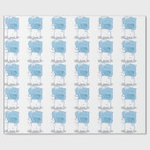 Papier Cadeau Glaçon de Haha (Plat)