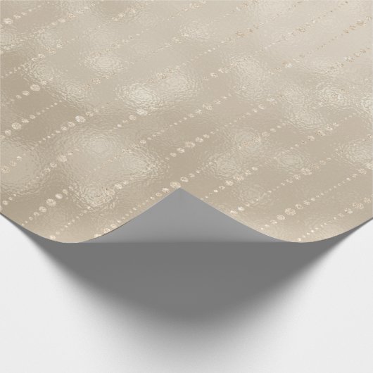 Papier Cadeau Glam brillant en verre de titane précoce (Coin)