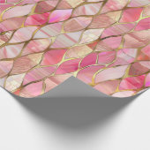 Papier Cadeau Glam Gold Glitzy rose (Coin)