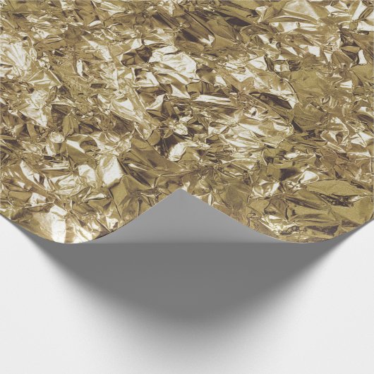 Papier Cadeau Glam métallique à l'huile d'aluminium (Coin)
