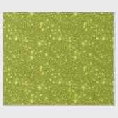 Papier Cadeau Glam Shimmer moderne étincelle Parties scintillant (Plat)