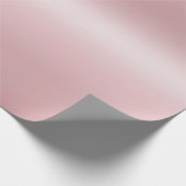 Papier Cadeau Glamor Rose Gold Elegant Moderne Modèle tendance (Coin)