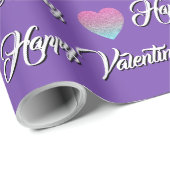 Papier Cadeau glitter  (Coin rond)