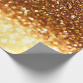 Papier Cadeau Glitter golden lights (Coin)
