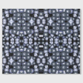 Papier Cadeau Global Concentric Circle Orbital Art Abstrait (Plat)