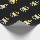 Papier Cadeau Gloovy Man Funny Super Glue Pun Dark BG (Coin)