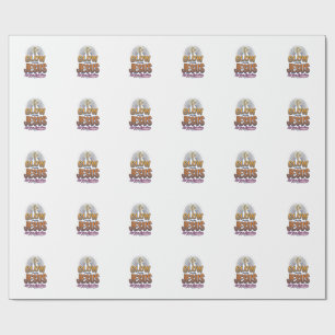 Papier Cadeau Glorifiez Jésus Laissez Votre Lumière Briller Chri
