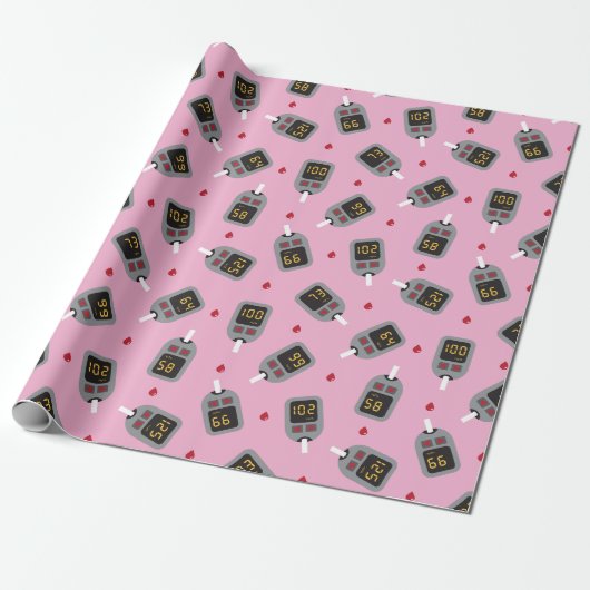 Papier Cadeau Glucomètre (Déroulé)