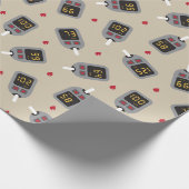 Papier Cadeau Glucomètre (Coin)