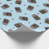Papier Cadeau Glucomètre (Coin)