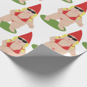 Papier Cadeau Gnome En Bikini (Coin)