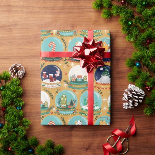 Papier Cadeau Gnome//Gingerbread House// (Cadeau de vacances)