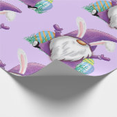 Papier Cadeau Gnome pourpre de Pâques (Coin)