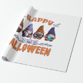 Papier Cadeau Gnomes d'Halloween (Déroulé)