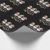 Papier Cadeau Gnomes Noël Lumière Famille Gnome Xmas Corresponda (Coin)