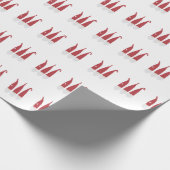 Papier Cadeau Gnomes pour le papier d'emballage de Noël (Coin)