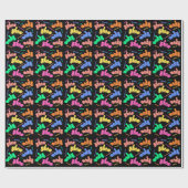 Papier Cadeau Go-karting (Plat)