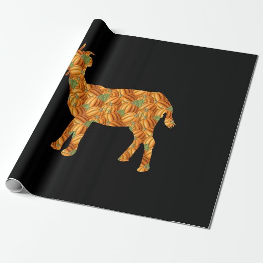 Papier Cadeau Goat Easy Halloween (Déroulé)