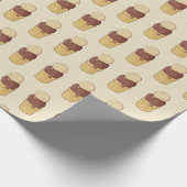 Papier Cadeau Gobelet de glace à deux boules (Coin)