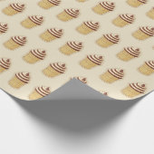 Papier Cadeau Gobelet de glace à deux parfums (Coin)
